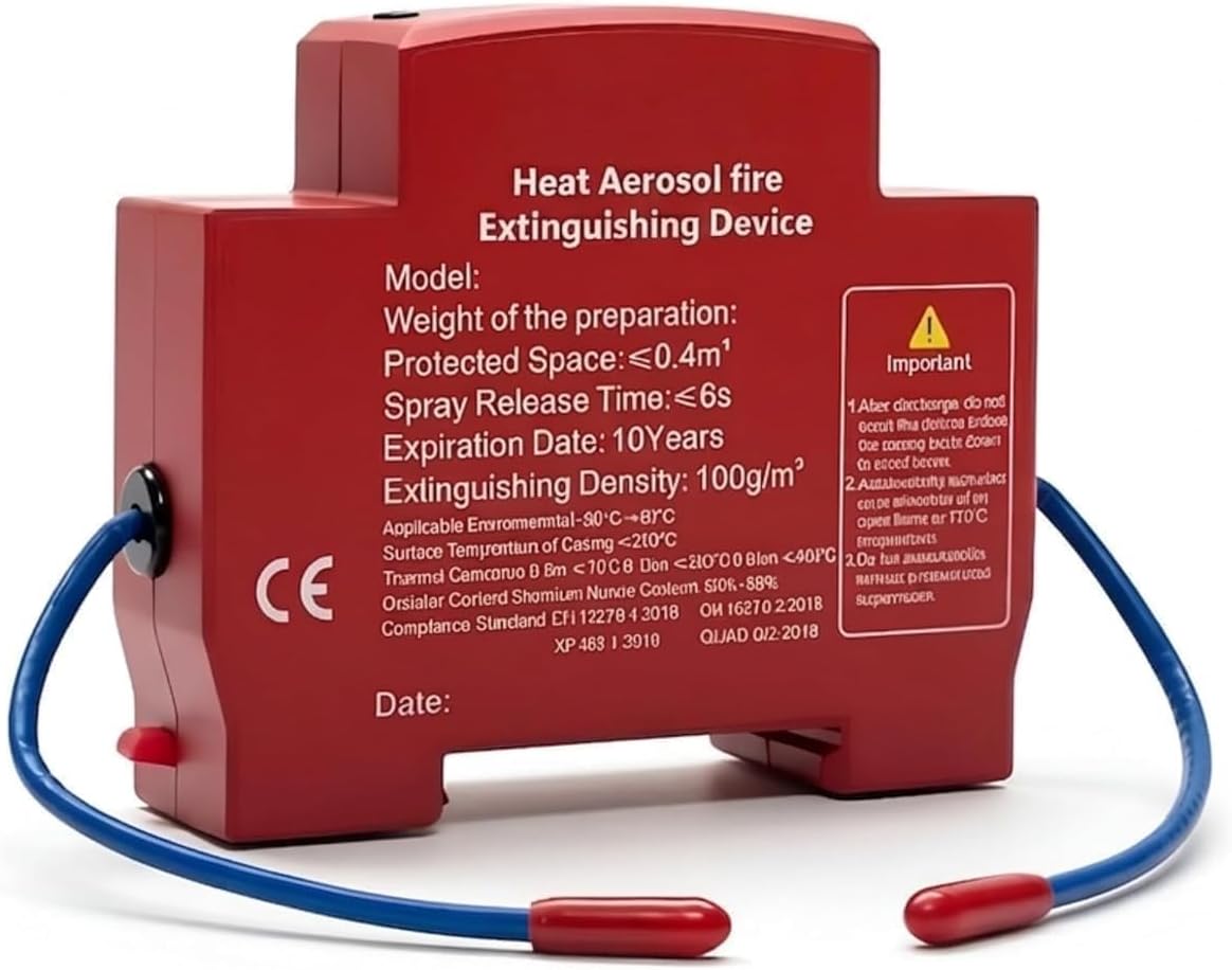 Electrical Panel Fire Extinguishing Device, Automatic Heat Activated Fire Suppression System,  Heat Aerosol Fire Extinguishers