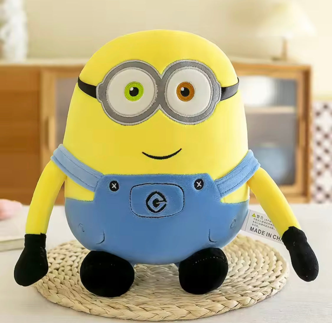 Minion Plush Stuffed Toy, Kids Soft Minion Character Pillow, Soft Kids Plush Toy