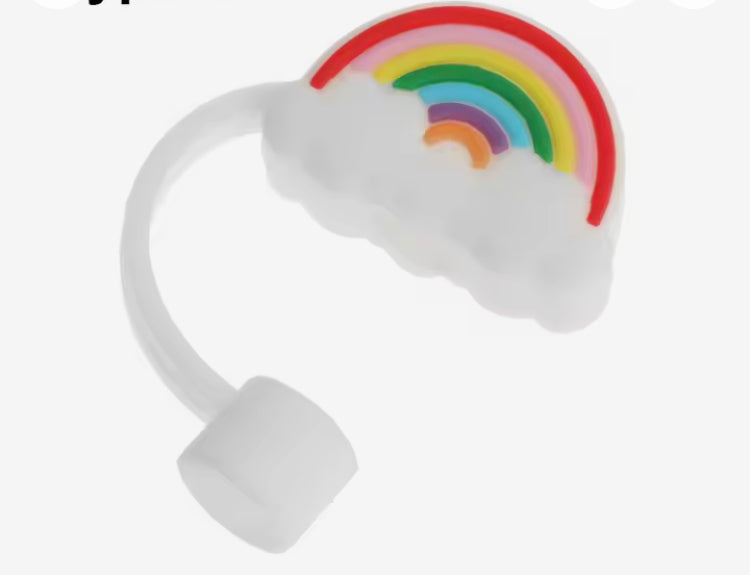 Set Of 3 Silicone Straw Topper, Dust Proof Tumbler Straw Cover, Reusable Straw Tips, Straw Cup Accessories