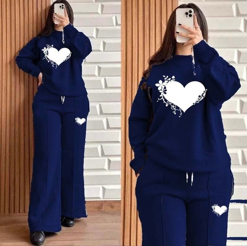 2pcs Baggy Style Women Winter Track Suit