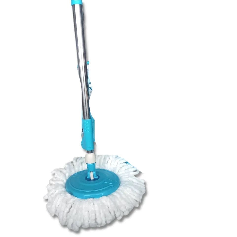 Multipurpose Neez Mop, Spin Cleaning Mop Stick, Self Adhesive Mop and Broom Holder, Extendable Floor Cleaning Mop, Detachable Swivel Squeeze Mop, Long Handled Microfiber Floor Mop