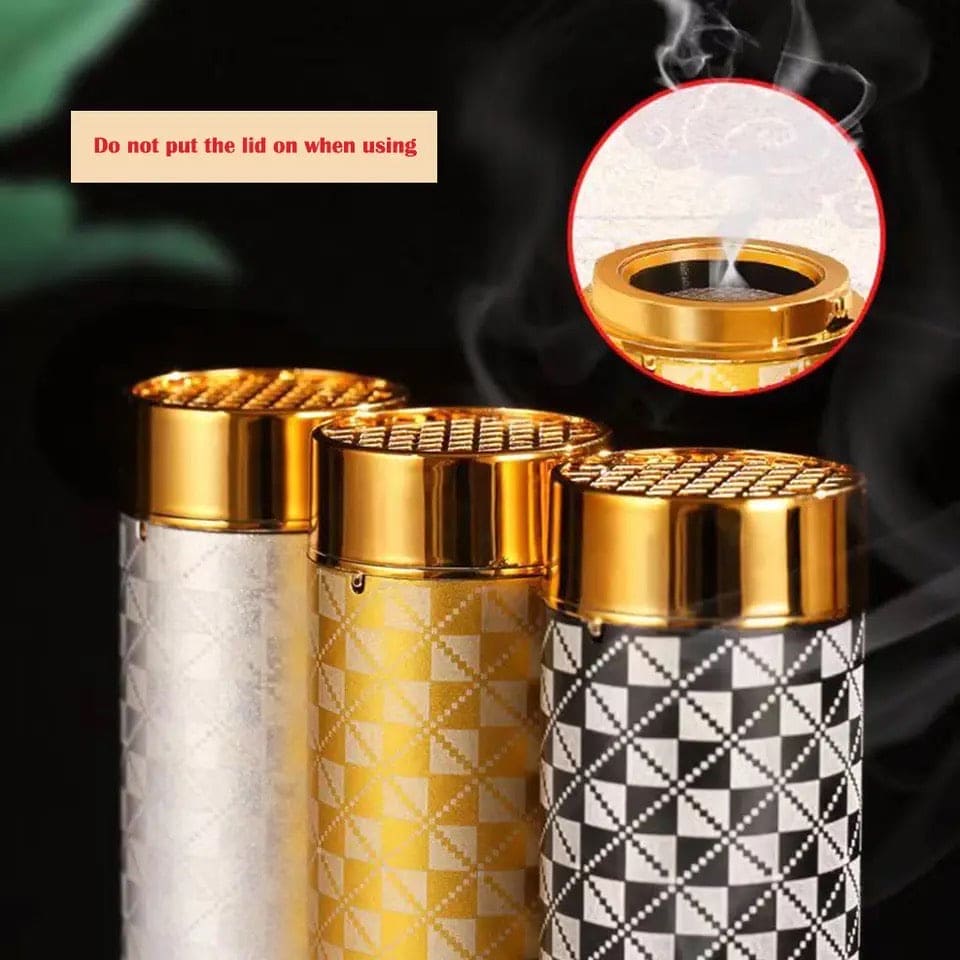 Mini Electronic Incense Burner, Portable Pencil Burner, Rechargeable USB Aroma Diffuser, Car Bakhoor Burner, Arabic Incense Holder, Muslim Portable Air Freshener, Home Clothing Hand-Held Incense Burner, Multifunctional Aroma Diffuser