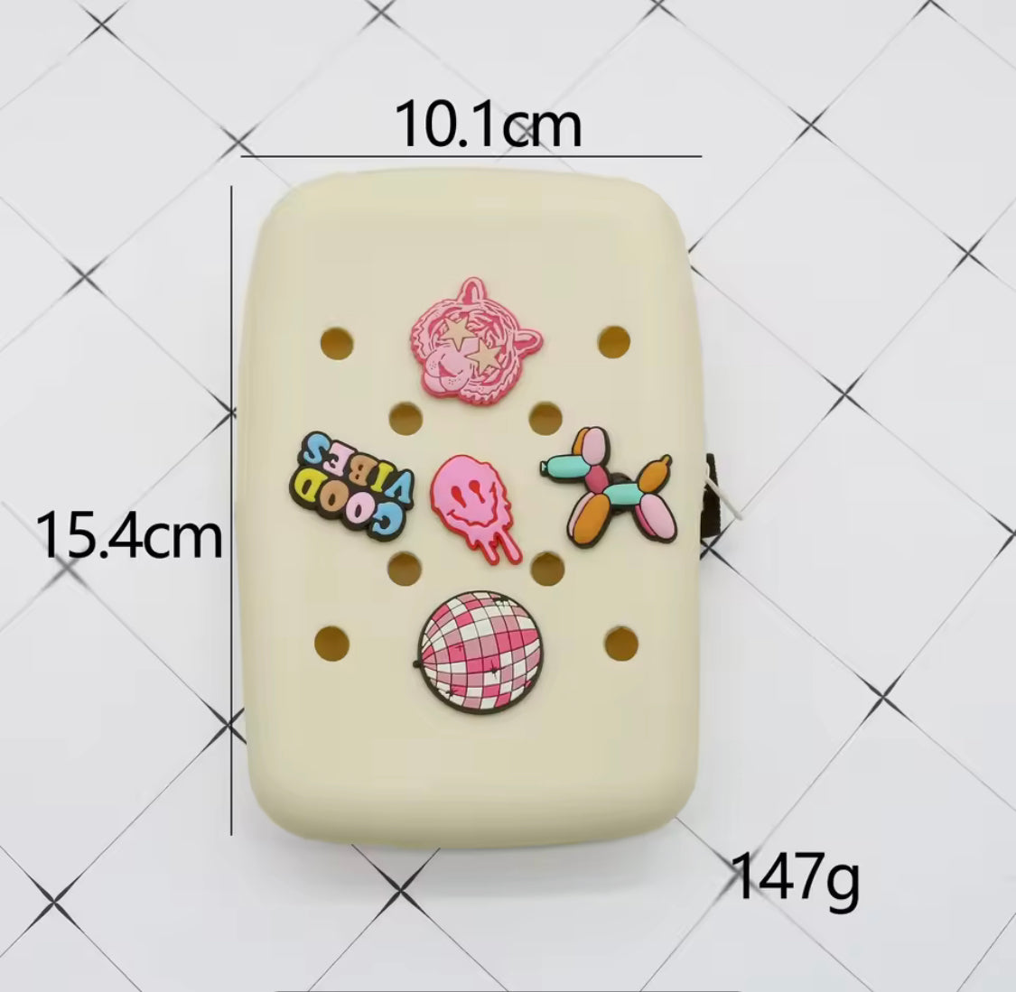 Silicone Water Bottle Pouch, Silicone Tumbler Bag With Charms, Anti Slip Arm Bag, Portable Stanley Pouch With Charms