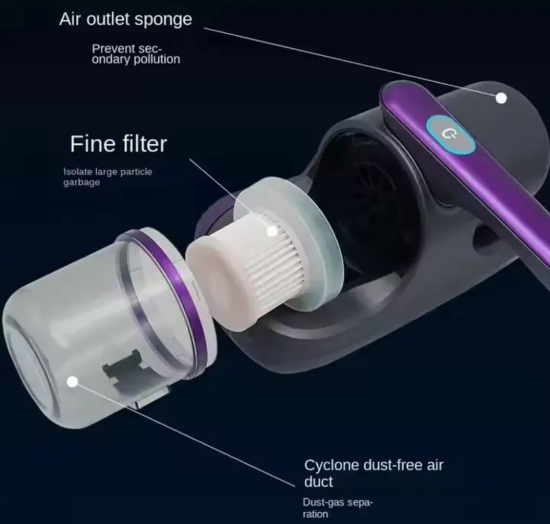 1pc Household Vacuum Cleaner, Deep Clean Ray, Dust & Mite Eliminator, UV Deep Cleaner Machine
