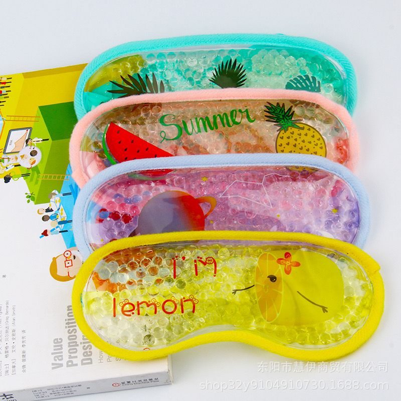 Reusable Cooling Eye Mask, Hot And Cold Therapy Eye Mask For Puffiness, Soothing Ice Pack Eye Mask, Cooling Eye Mask With Gel Bead