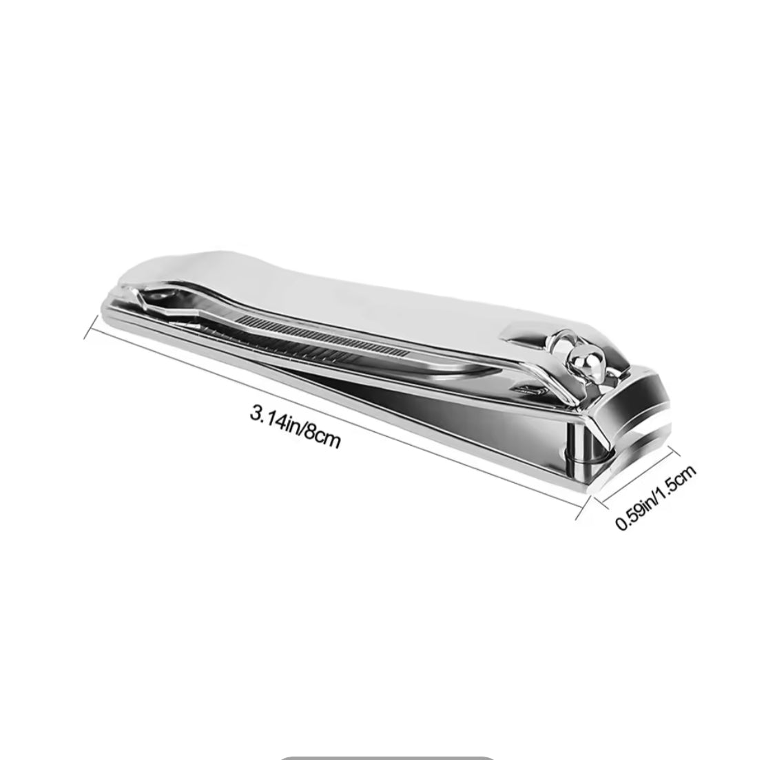 Set Of 4 Stainless Steel Nail Clipper, Nail Trimmer Tool, Manicure Tool For Women, Toenail Clipper