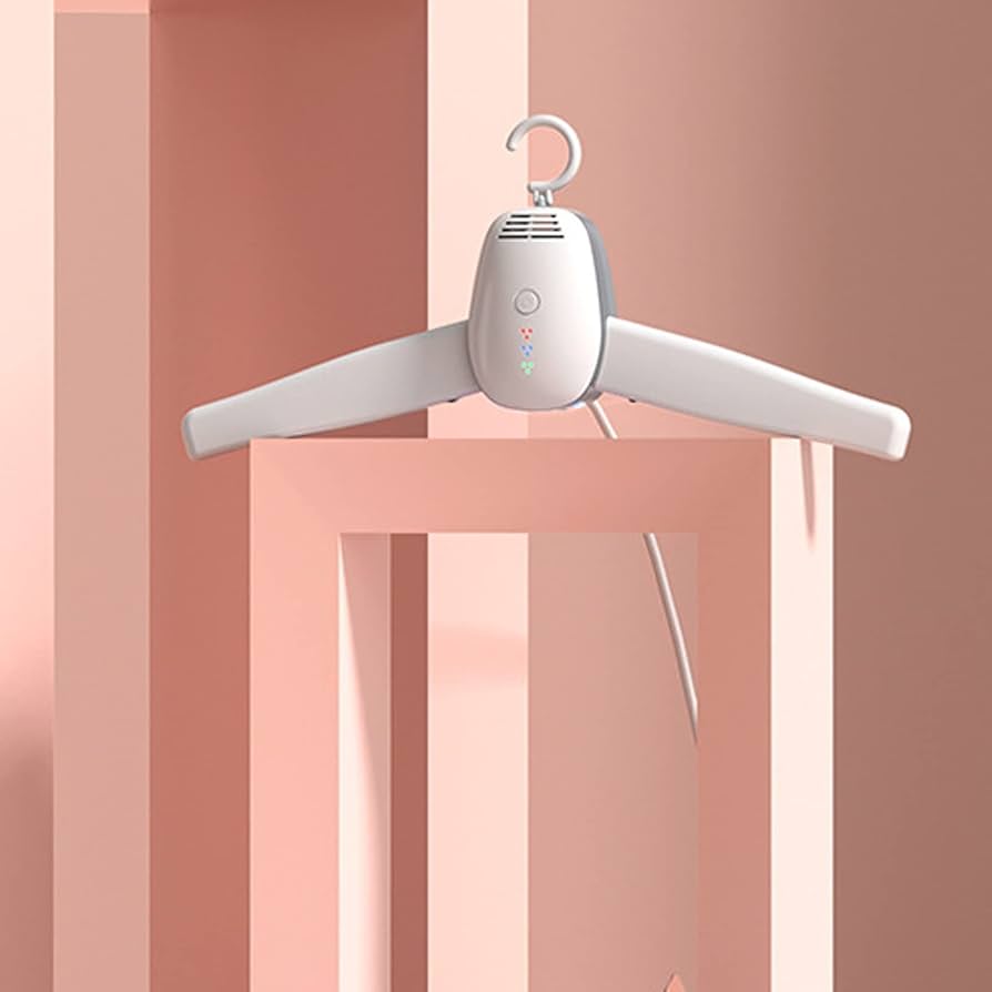 Smart Portable Clothes Dryer, Shoes and Clothes Dryer Hanger, Foldable Electric Dryer Hanger