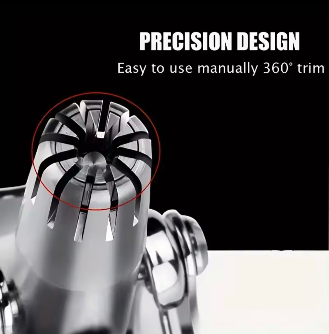 Mini Portable Nose Hair Trimmer, Nose Hair Removal Epilator, Stainless Steel Nose Hair Removal Trimmer