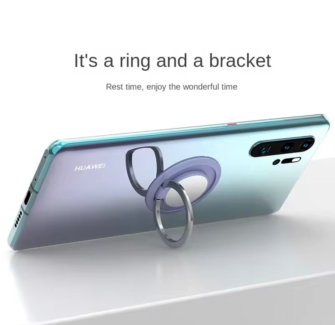 360° Rotating Phone Ring Holder, Portable Mobile Phone Bracket, Universal Compact Phone Stand