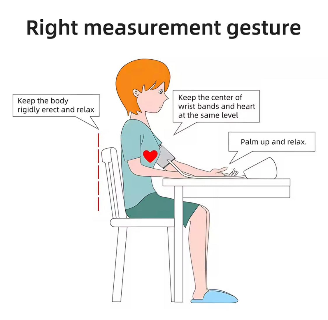 Digital Blood Pressure Monitor, Pressure Sensor Monitor Blood Pressure Equipment, Blood Pressure Monitor Kit, LED Display Medical Device