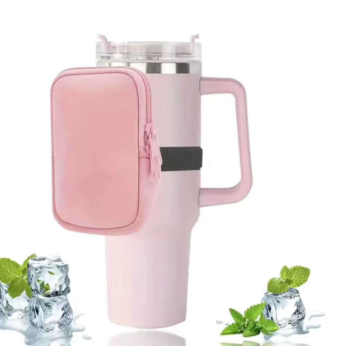 New Handheld Water Bottle Pouch, Sports Water Bottle Zipper Bag, Tumbler Handheld Storage Bag