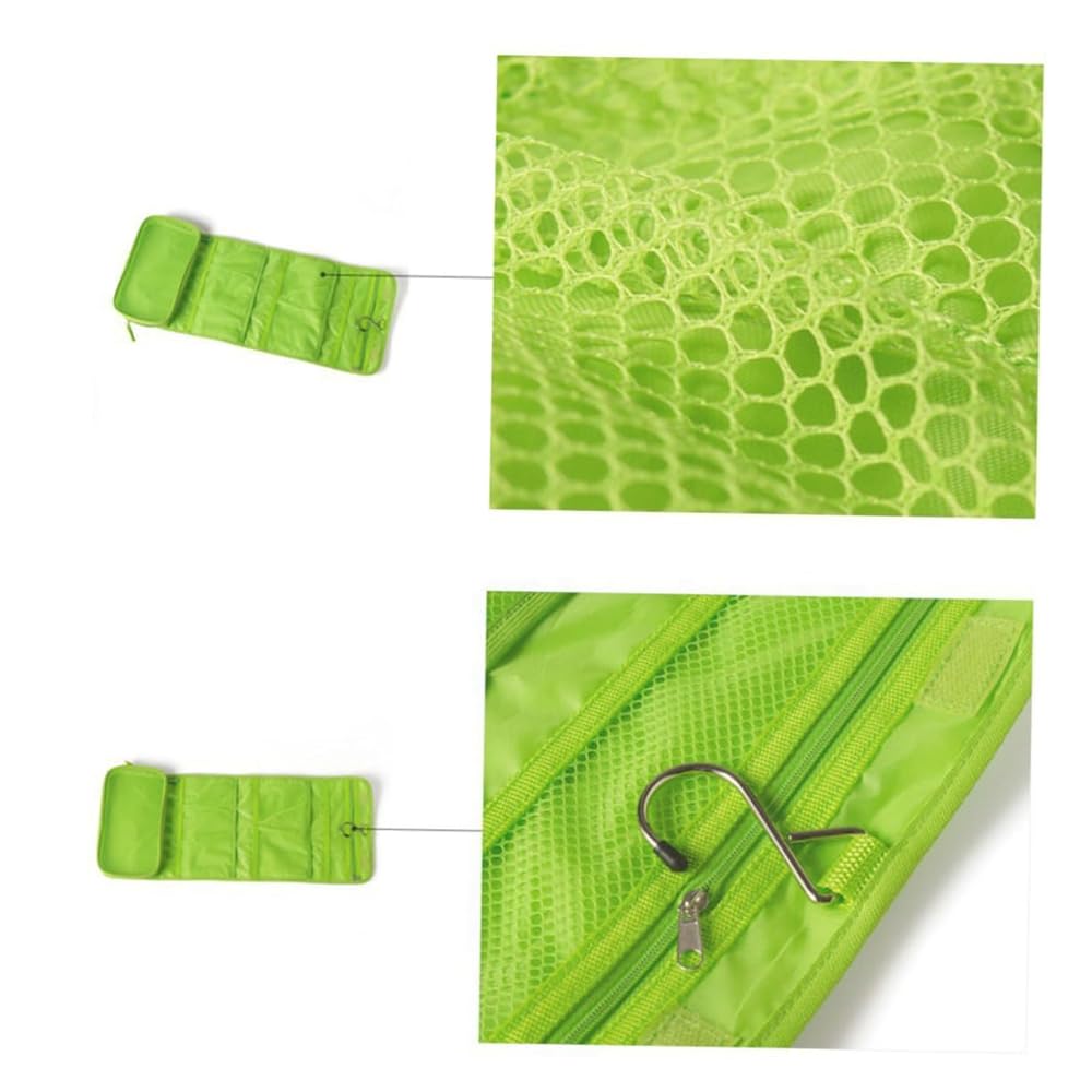 Makeup Hanging Organizer Pouch, Travelling Makeup Bag, Women Toiletries Organizer, Hanging Bathroom Wash Bag