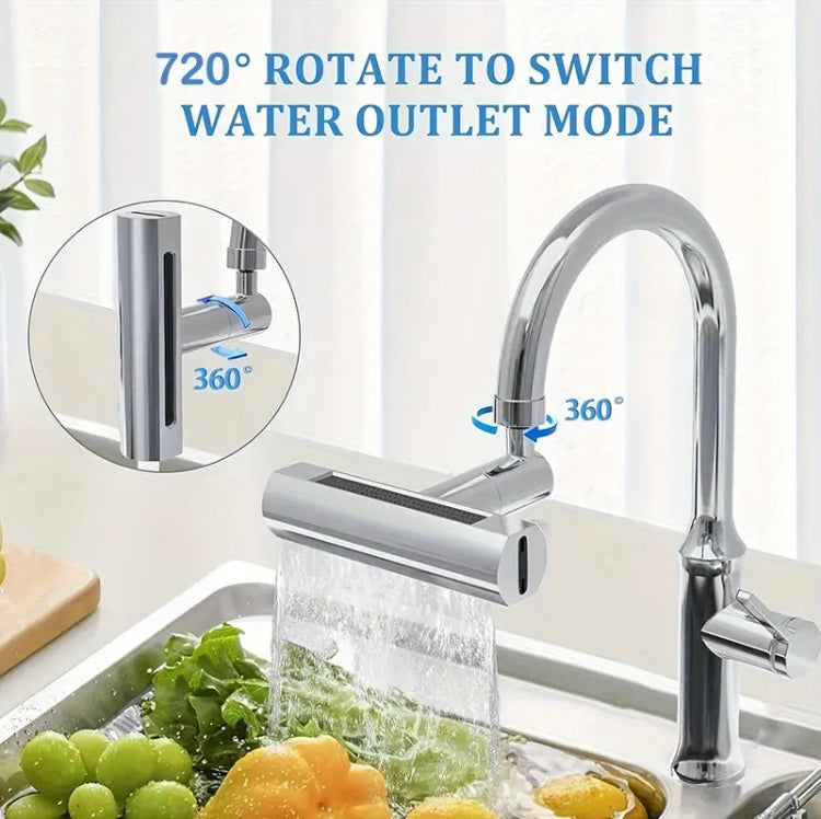 GRIFO MULTIFUNCIONAL CASCADA 4 MODOS: Elegancia y funcionalidad en tu cocina