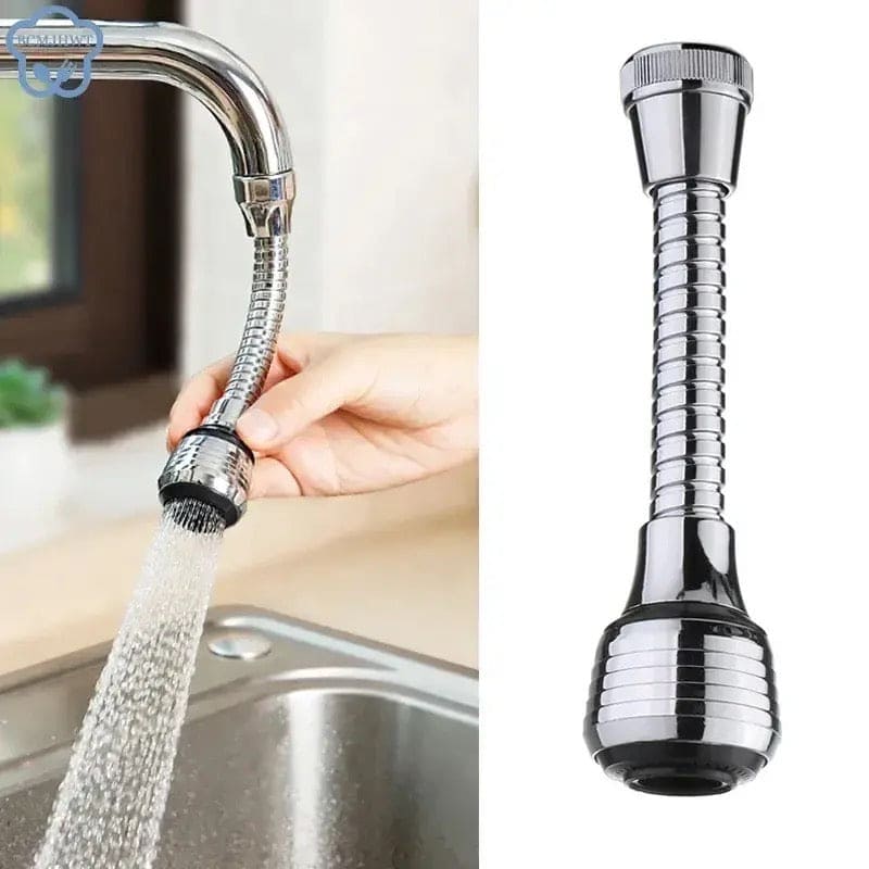 Multifunctional Splash Guard, Flexible Faucet Extender, 360 Rotatable Water Extender, Faucet Nozzle Frother Mixer, Bathroom Kitchen Faucet Sprayer Adapter Filter, Bendable Kitchen Sink Tap Spray Head