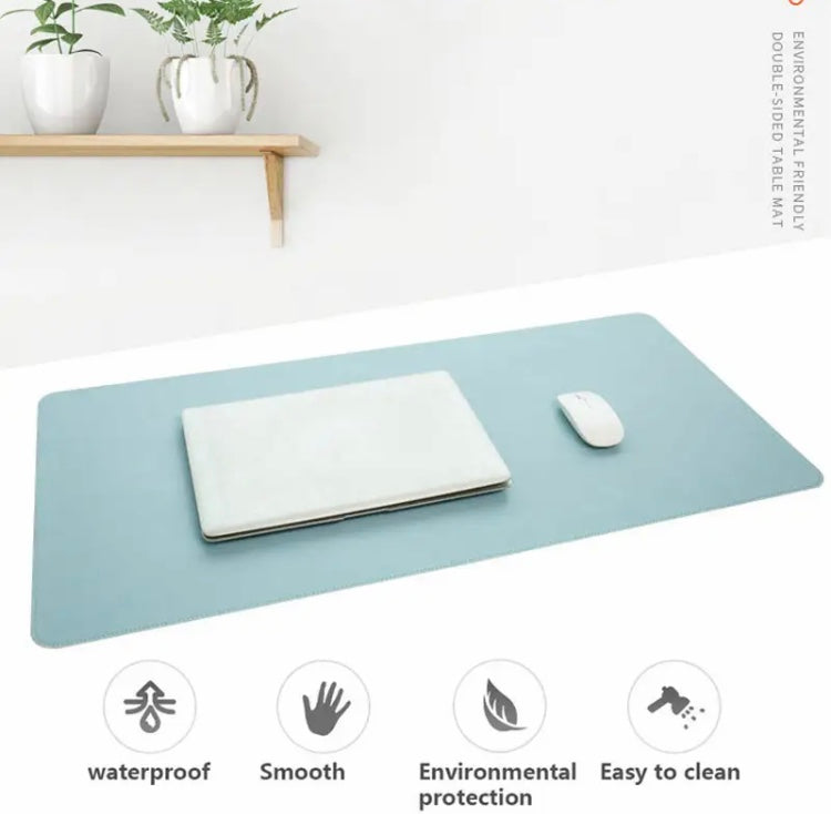 Laptop Portable Leather Mat, Waterproof Smooth Surface Laptop Cushion ...