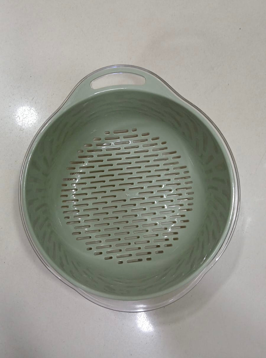 Vegetable Water Drain Basket, Drain Basket Kitchen Tools, Fruit Vegetable Washing Basket, Creative Colander Baskets Filter Shelf