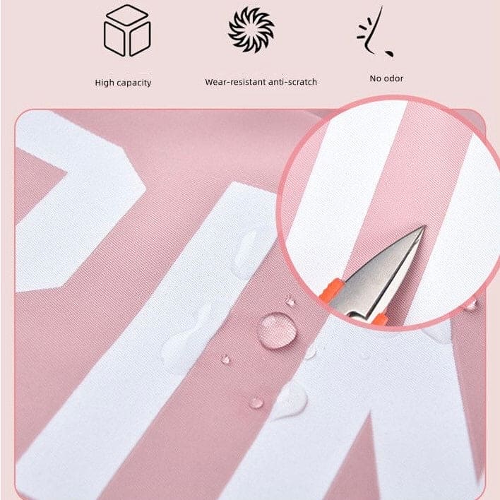 PINK Weekend Travel Bag, Multipurpose Travel Bag, Portable Shoulder Bag, Dry and Wet Separation Fitness Bag, Trolley Case Companion Bag, Large Capacity Duffel Bag, Multi Pocket Oxford Travel Bag