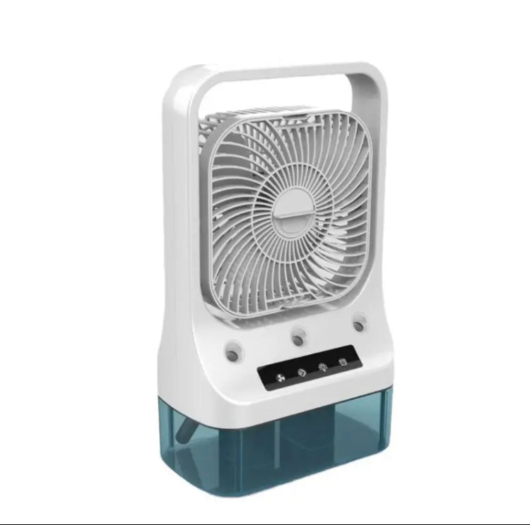 Portable Air Conditioner Fan, Humidifying Desktop Fan with Night Light, Air Cooler Home Fans