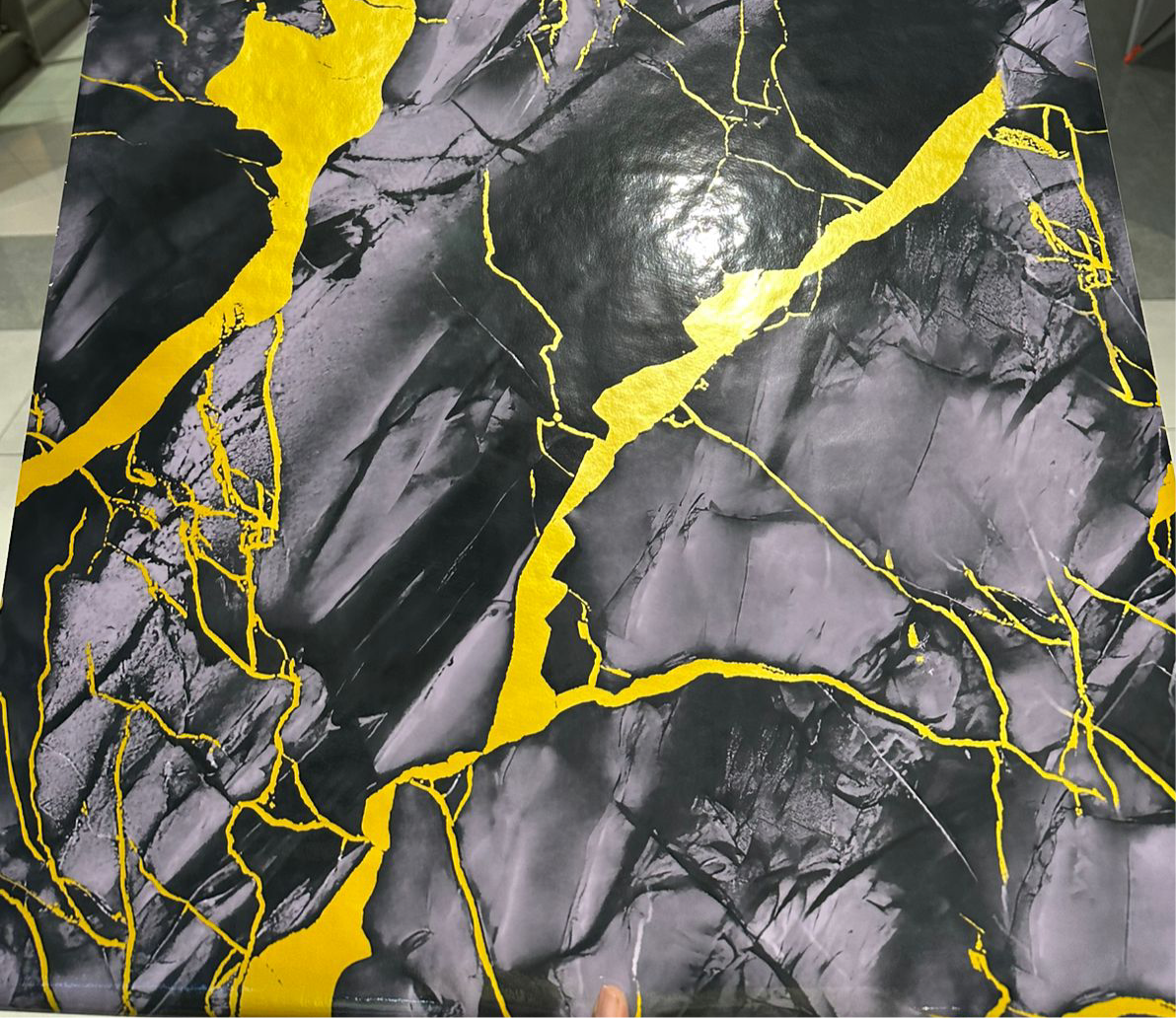 Waterproof UV Marble Sheet, Self Adhesive KSE Walls Sticker, Kitchen Cabinets Countertop Wallpaper