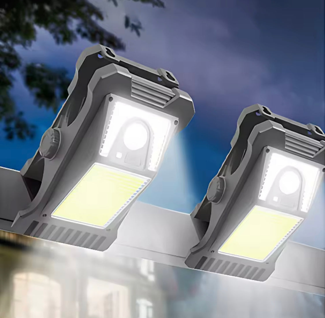 Outdoor Solar Clip Light, Waterproof Garden Solar Lights, Outdoor Solar Clip Lights