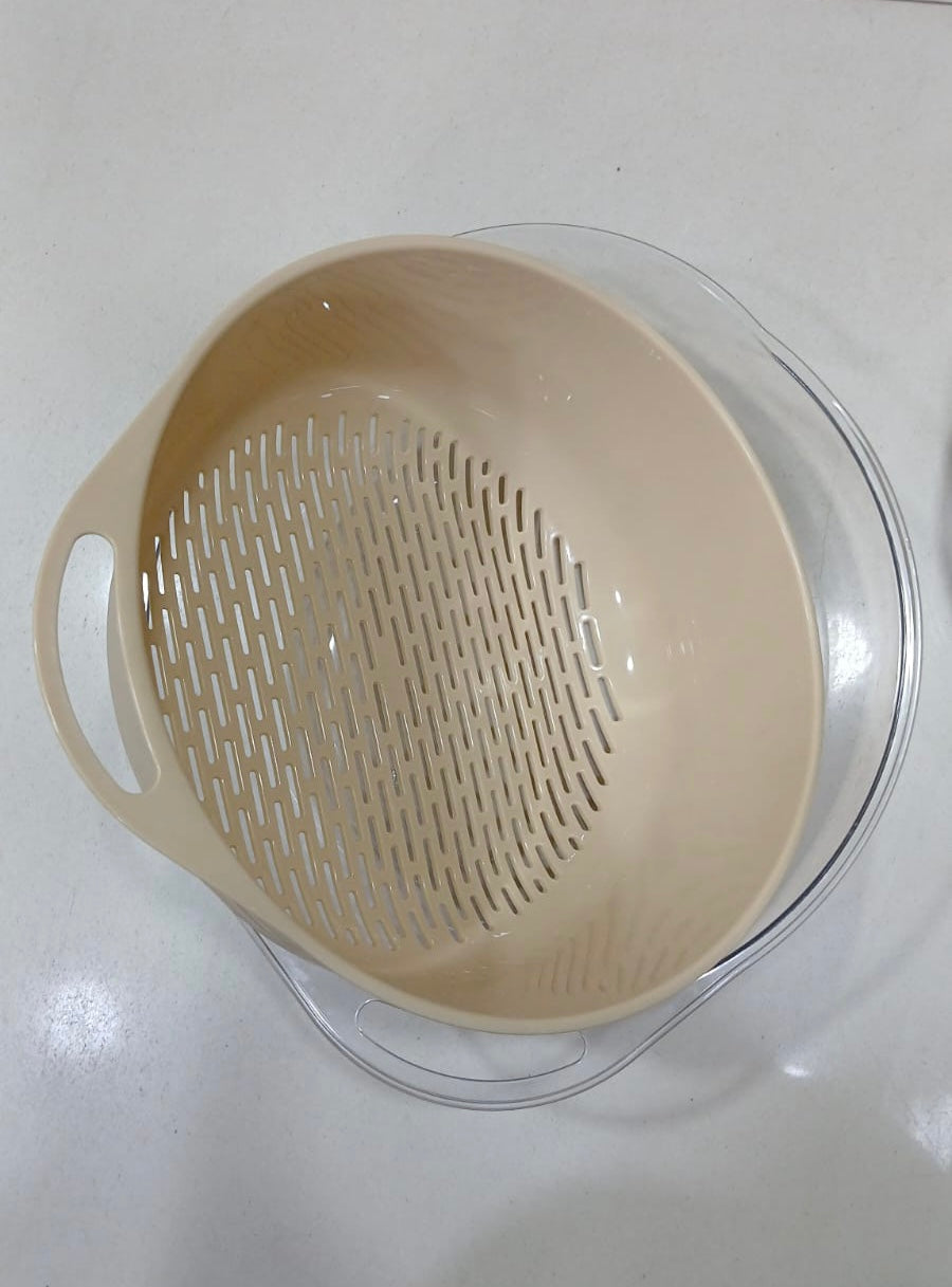 Vegetable Water Drain Basket, Drain Basket Kitchen Tools, Fruit Vegetable Washing Basket, Creative Colander Baskets Filter Shelf
