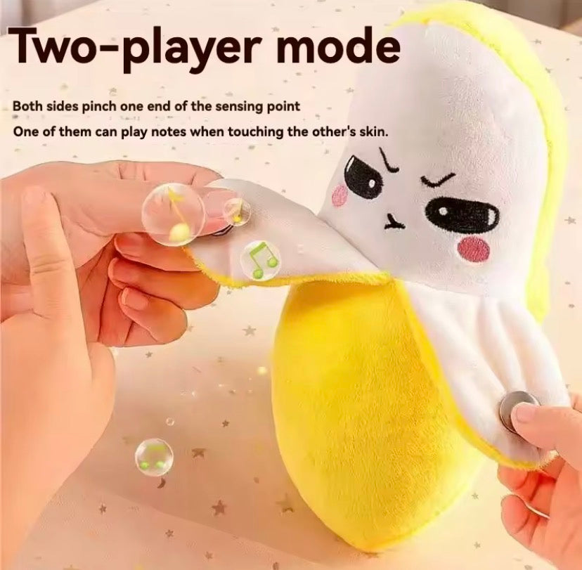 Musical Banana Plush Toy, Interactive Musical Sensory Toy, Musical Soft Children Plush Toy, Cute Motion Sensor Fruit Toy