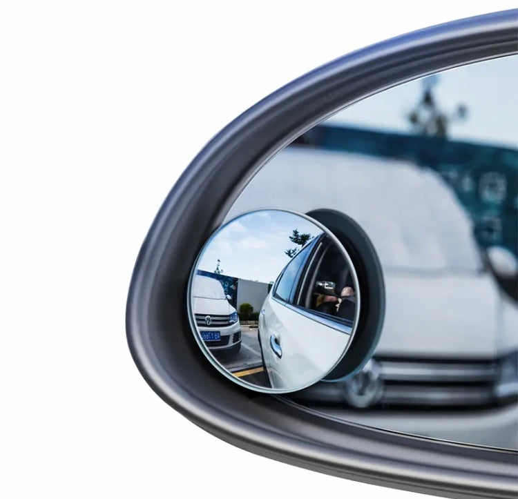 2Pcs Rear View Mirror, Multifunctional Reflector Round Shape Car Mirro ...