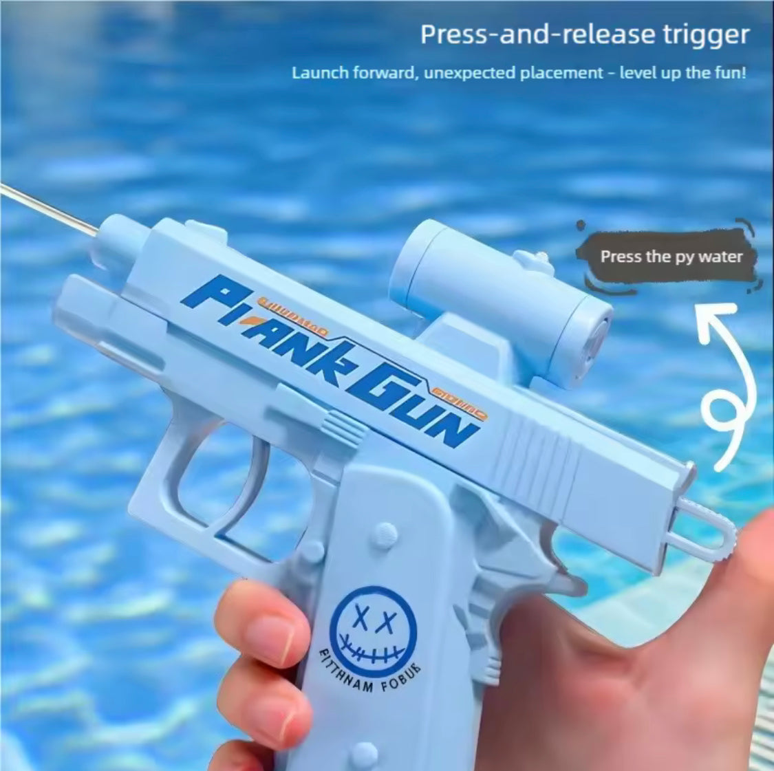 Two Way Water Gun, Creative Prank Water Gun, Reverse Spray Water Gun, Outdoor Summer Water Spray Gun