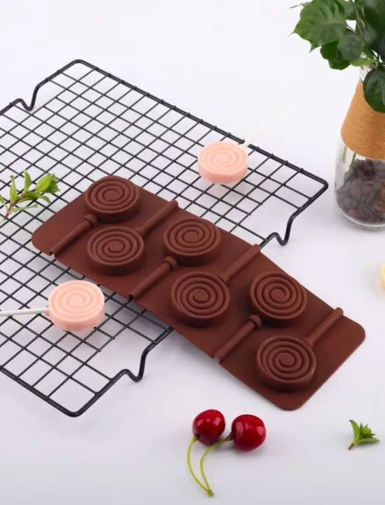 Silicone Lollipops Mold, Chocolate Candy Stick Mold, Reusable Ice Lolly Mold, Cute Silicone Jelly Ice Mold