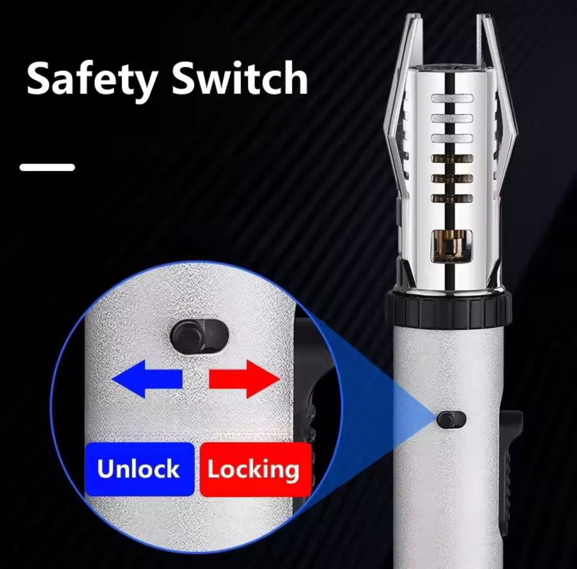 Refillable Cigar Torch Lighter, Kitchen Flame Ignition Lighter, Refillable Jet Turbo Gas Lighter, Cigar Cigarettes Lighters, BBQ Candle Baking Inflatable Storm Flame Smoking Gadget