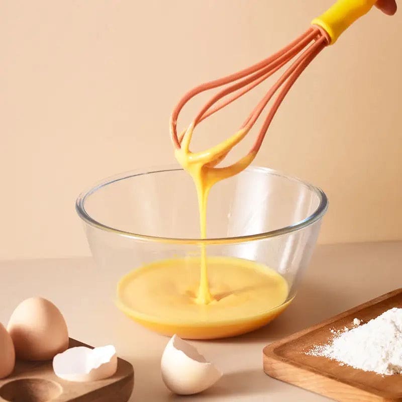 Handheld Cream Beater, Manual Egg Beater, Cream Pastry Blenders, Non Slip Cake Mixer, Food Cooking Whisk, Kitchen Baking Accessories, Heatproof Kitchen Whisk