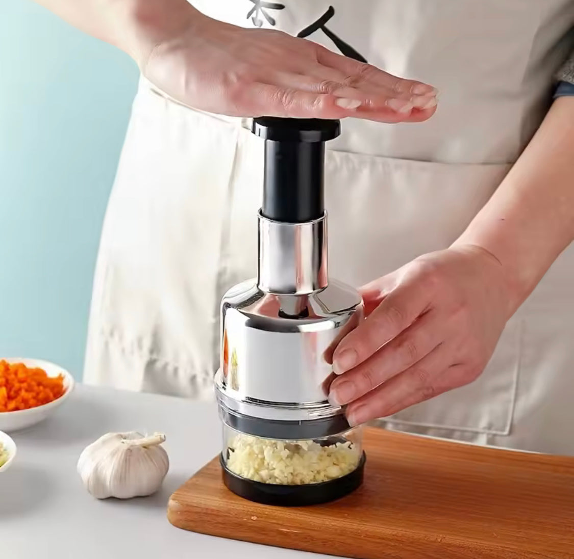 Portable Magic Onion Chopper, Salad Maker, Kitchen Vegetable Cutter, Food Vegetable Cutter Peeler, Manual Garlic Chopper, Kitchen Tools