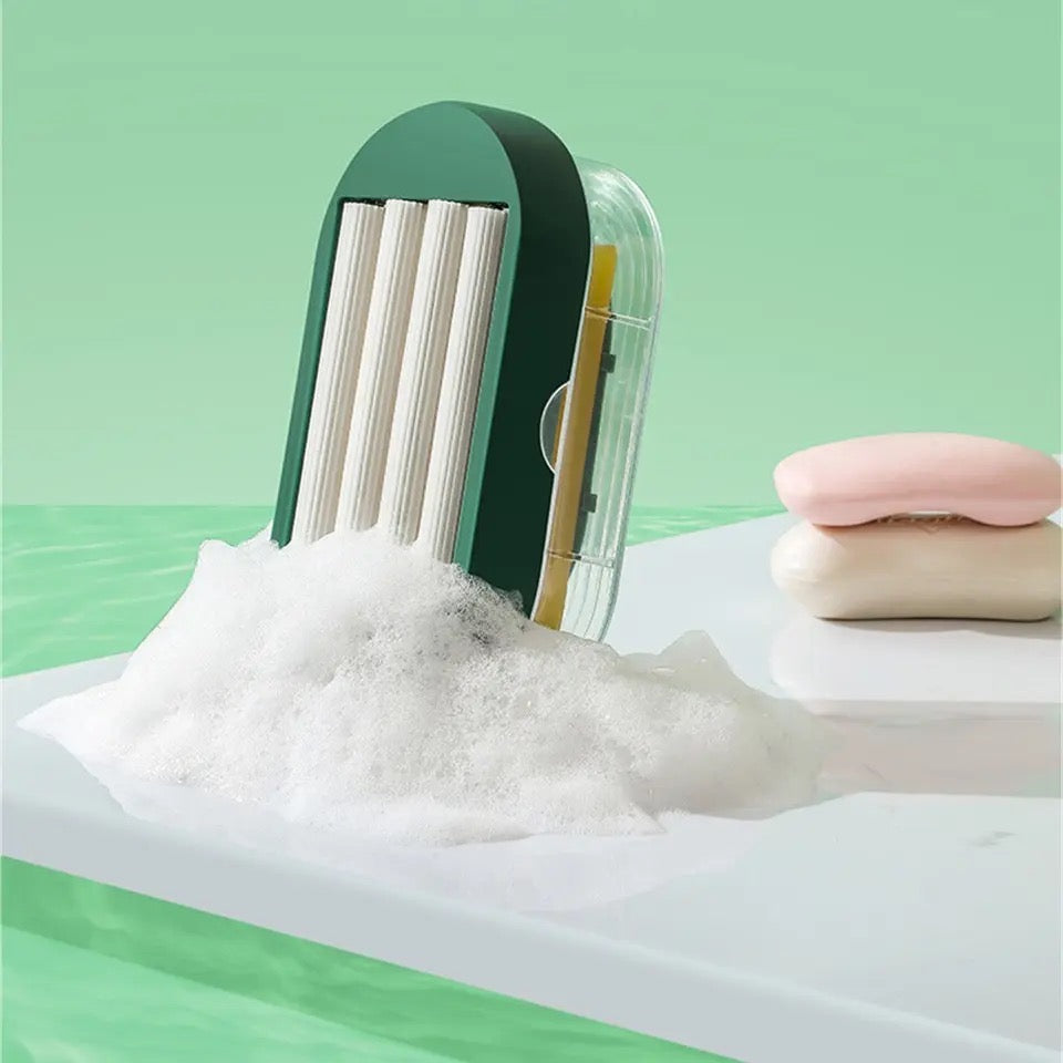 Foaming Soap, Multifunctional Soap, Hand Rub Free Soap, Rack bathroom Tool