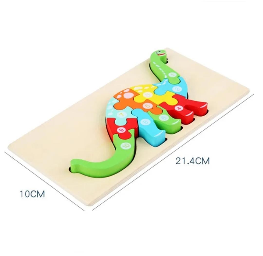 Jigsaw 3D Puzzle Set, Animal Cartoon 3D Puzzle Toys, Blocks