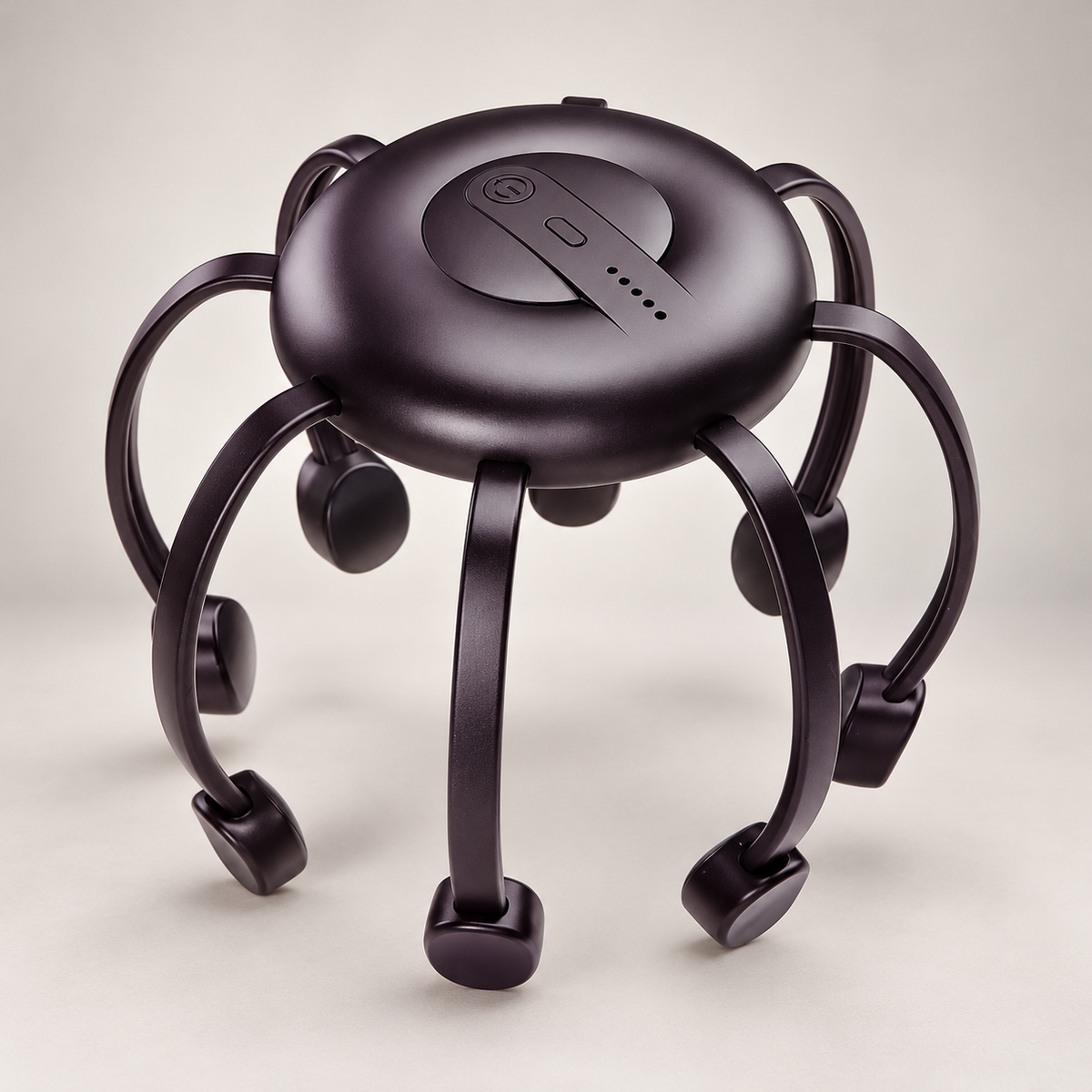 360° Rotating Octopus Head Massager, Electric Scalp Massager with 5 Modes, Rechargeable Cordless Scalp Massager, Deep Relaxation Head Massager