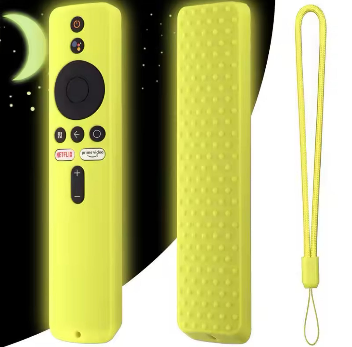 Silicone Luminous TV Remote  Case, Waterproof TV Remote Pouch Bag, Dust Proof Anti Fall  Protective Case