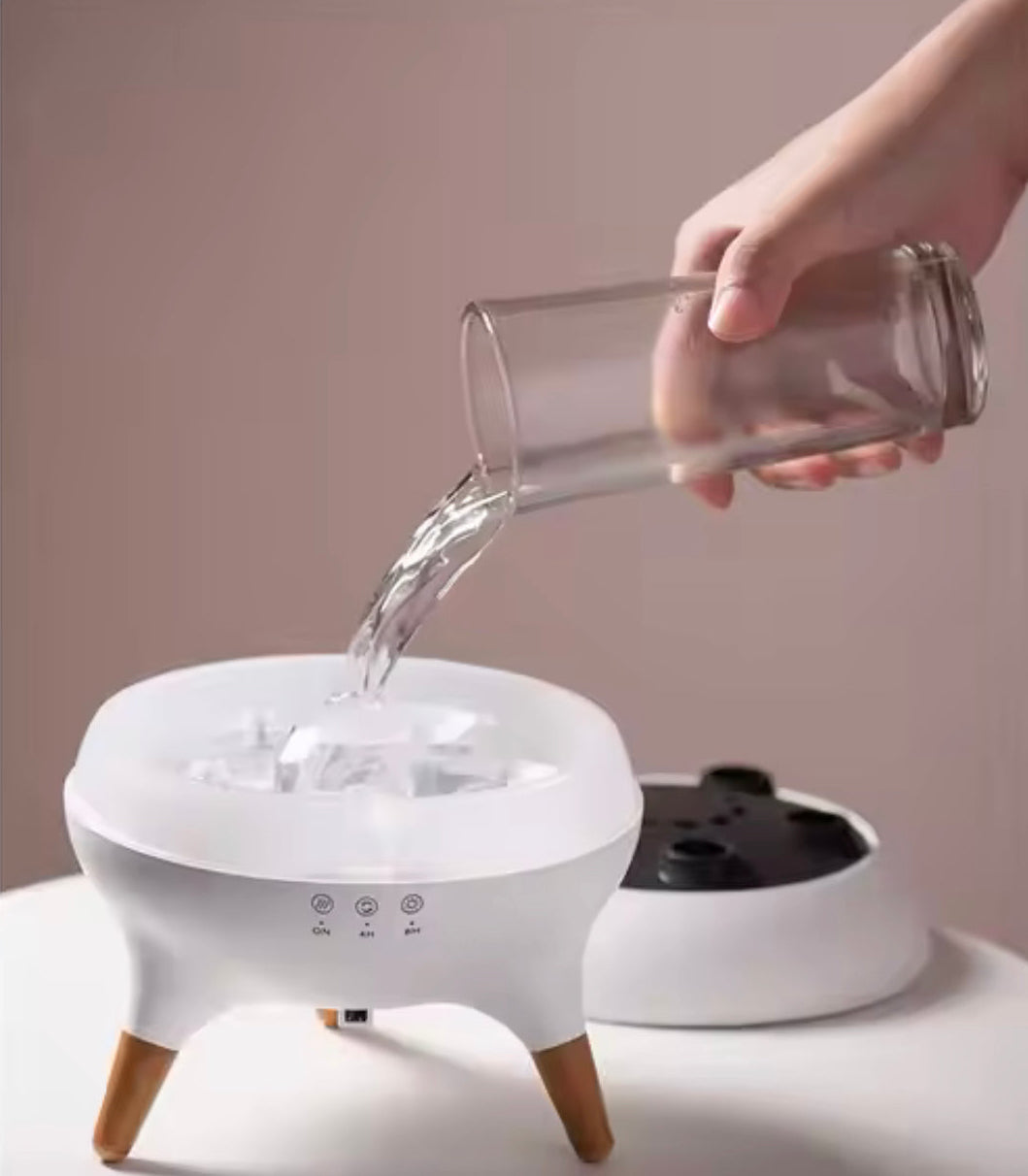 Dynamic Jellyfish Air Humidifier, Bedroom Diffuser With Remote Control, Humidifier With Colorful Night Lights