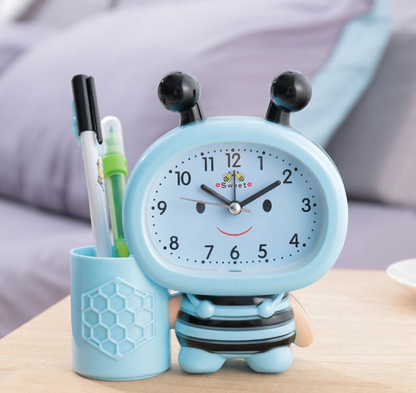 Kids Cute Alarm Clock, Student Tabletop Alarm Clock, Cartoon Characters Alarm Clock
