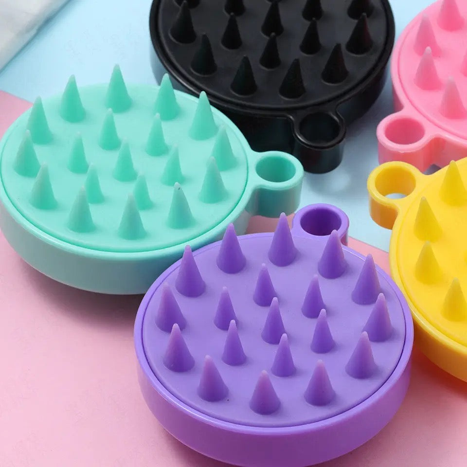Portable Mini Silicone Hair Scalp Massage Comb, Magic Hair Brush, Soft Silicone Comb Shampoo Brush Comb, Head Massager Health Care, Hair Root Itching Scalp Massage Comb, Silicon Massage Shampoo Brush