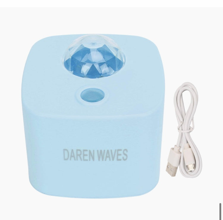 Ocean Wave Night Light Projecter, USB Cable Ocean Wave Star Projecter, LED Night Light Bedroom Decor