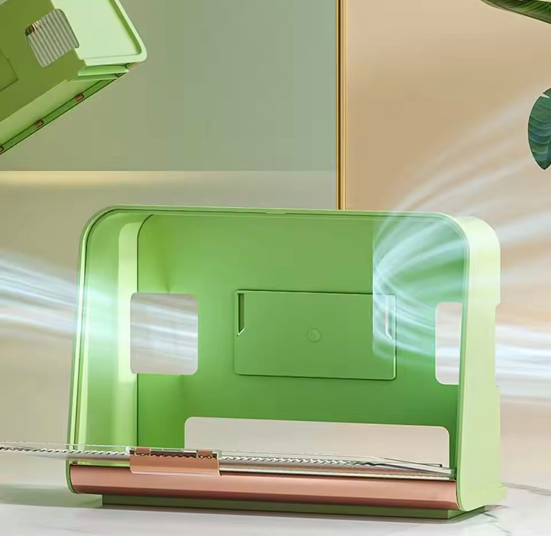 Luxury Wifi Cabinet Storage Box, Wall Mounted Router Storage Box, WiFi Device Storage Rack with Heat Dissipation