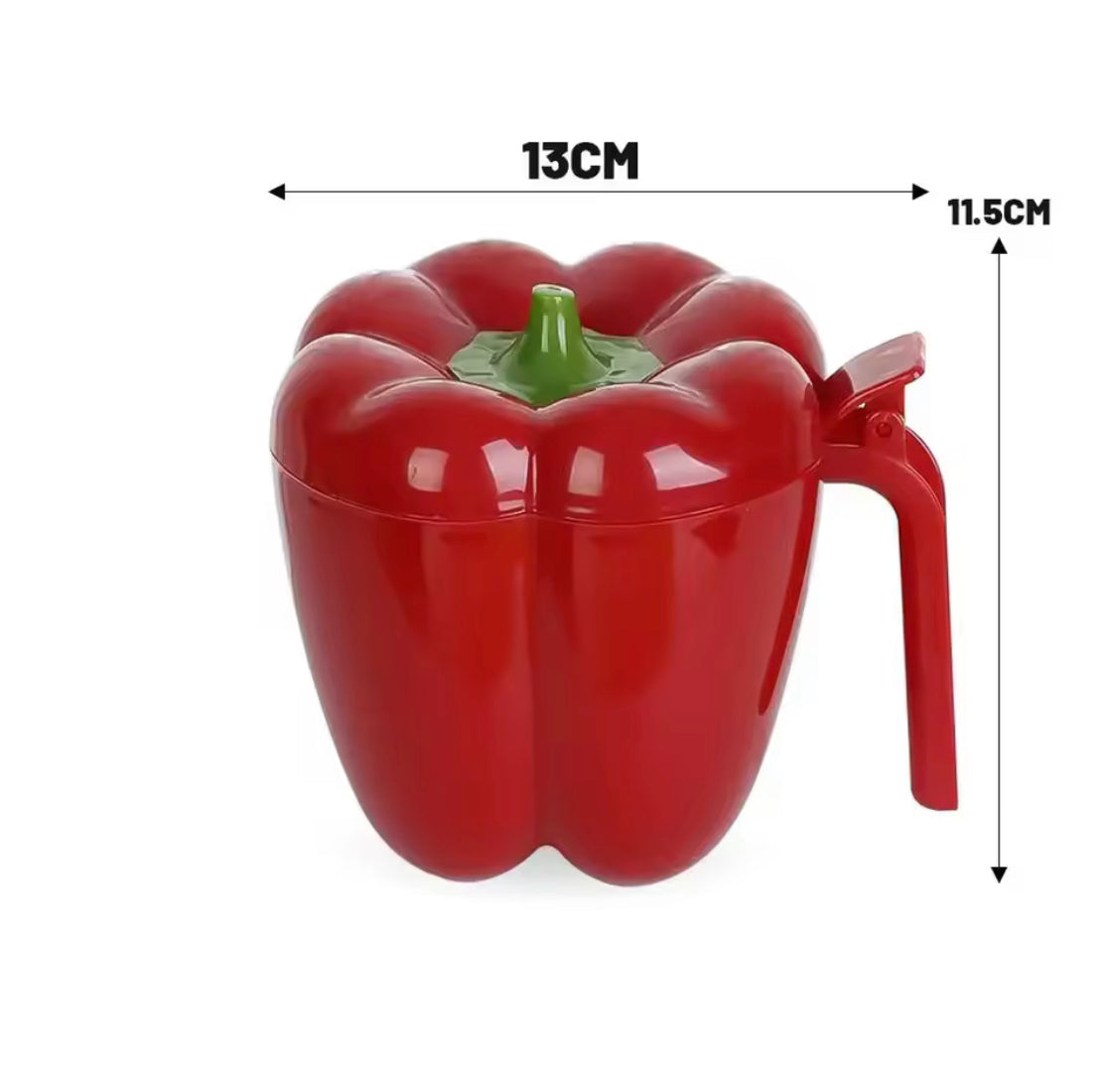 4 In 1 Plastic Creative Seasoning Container, Vegetable Shaped Spice Jar Container, Plastic 4 Compartments Seasoning Jar