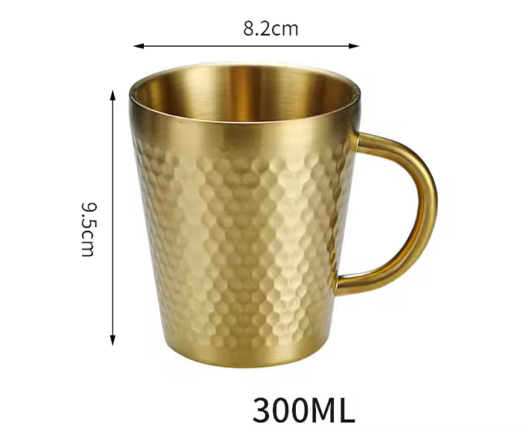 Stainless Steel Coffee Cup, Mule Shape Drinking Glass, Insulated Coffee Cups, Creative Serving Cups
