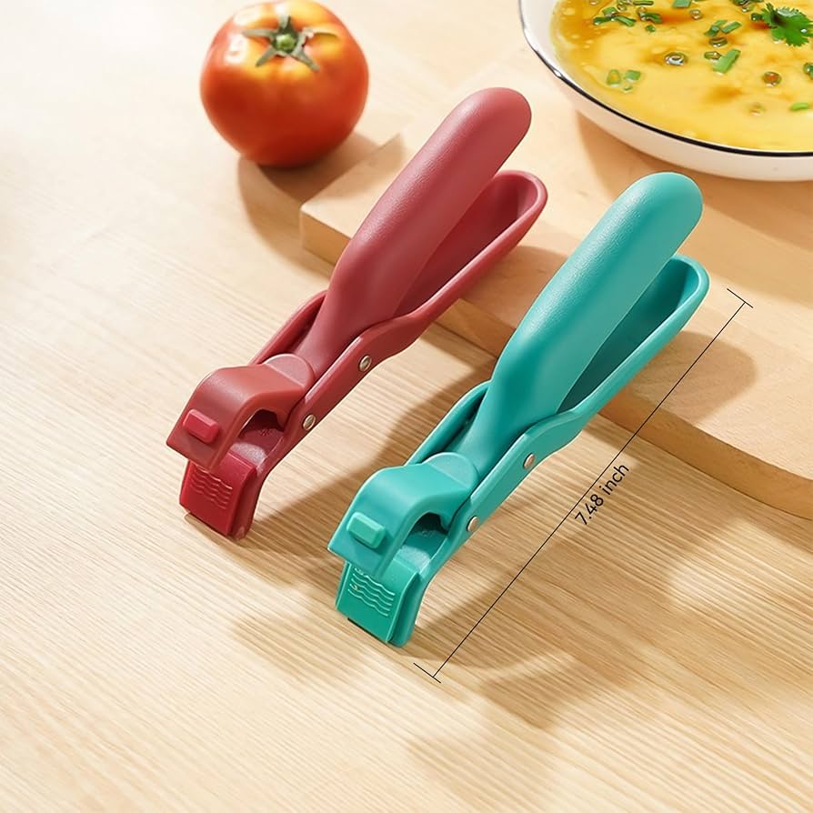 Multipurpose Anti Scald Bowl Holder, Anti Scald Dish Holder Clip, Silicone Bowl Holder, Cooking Tongs Set, Anti Scald Bowl Gripper