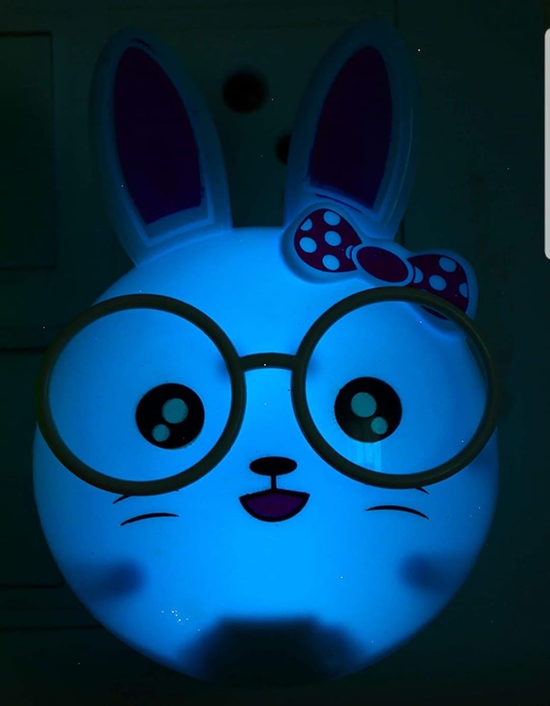 Rabbit Shape Lamp, Automatic Night Sensor Rabbit Lamp, Bunny Rabbit for Bedside Baby Nursery Lamp, Cute Warm Night Light, Rabbit Lamp For Room Decoration, Children Bunny Night Sensor Lamp