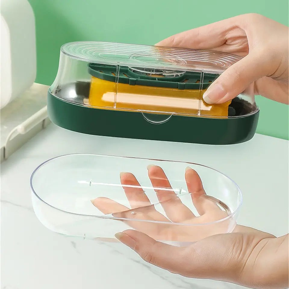 Foaming Soap, Multifunctional Soap, Hand Rub Free Soap, Rack bathroom Tool
