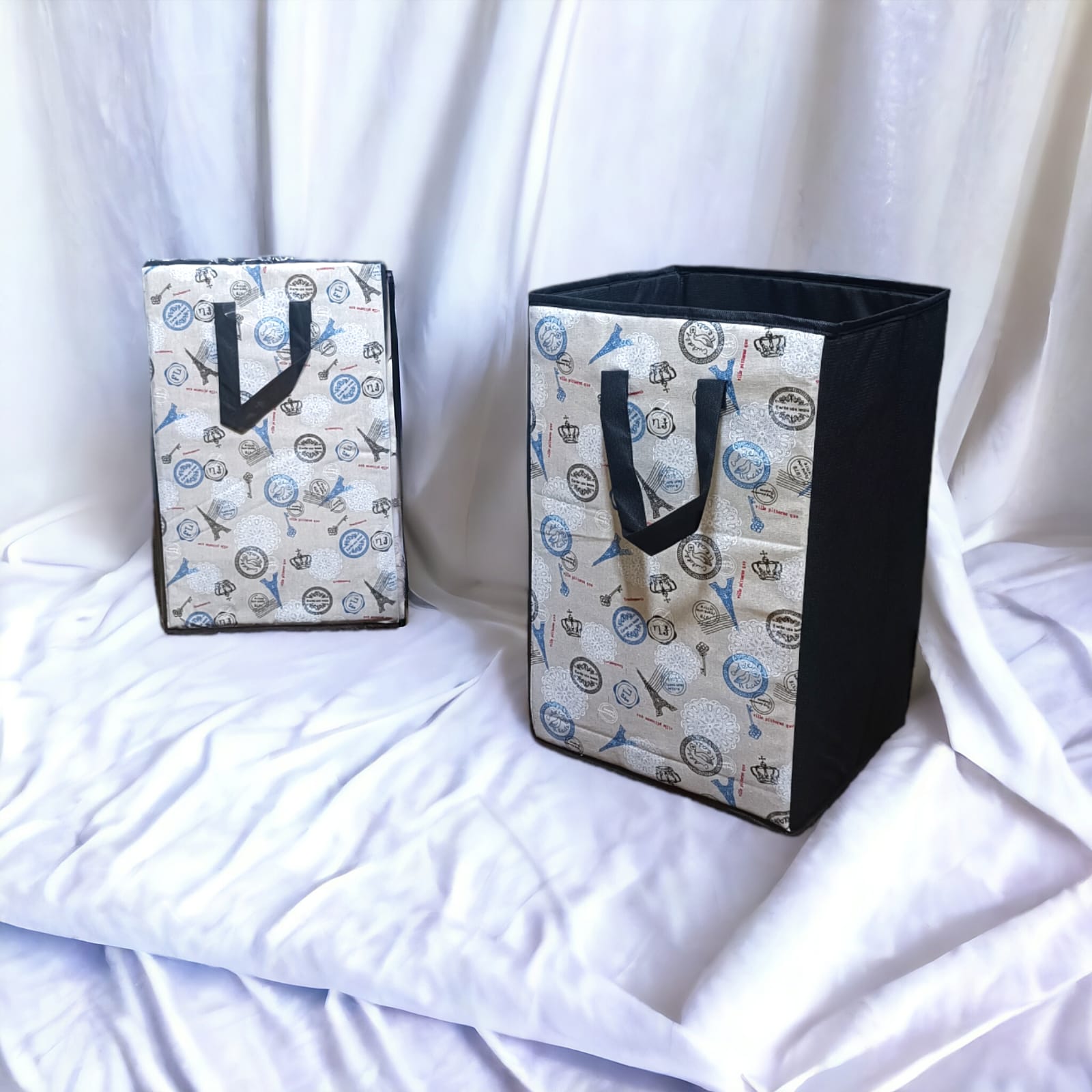 Large Clothes Storage Basket Bin, Household Dirty Clothes Basket, Foldable Waterproof Storage Bin