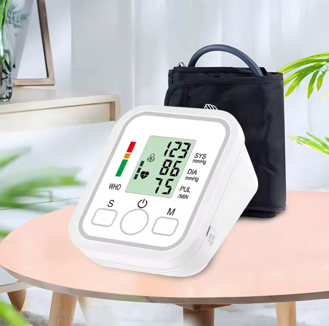 Digital Blood Pressure Monitor, Pressure Sensor Monitor Blood Pressure Equipment, Blood Pressure Monitor Kit, LED Display Medical Device