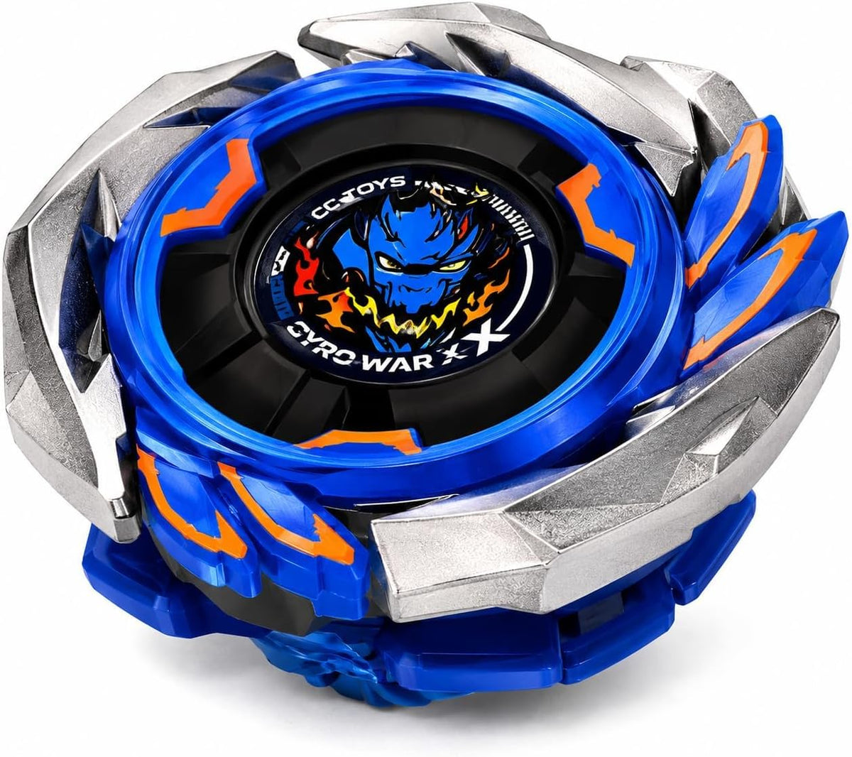 Gyro War X Metal Spinning Top Battle Set with Launcher, Kids Battle Spinning Top Game, High-Speed Battle Top Toy Set for Kids, Kids Spin Battle Top and Launcher Kit