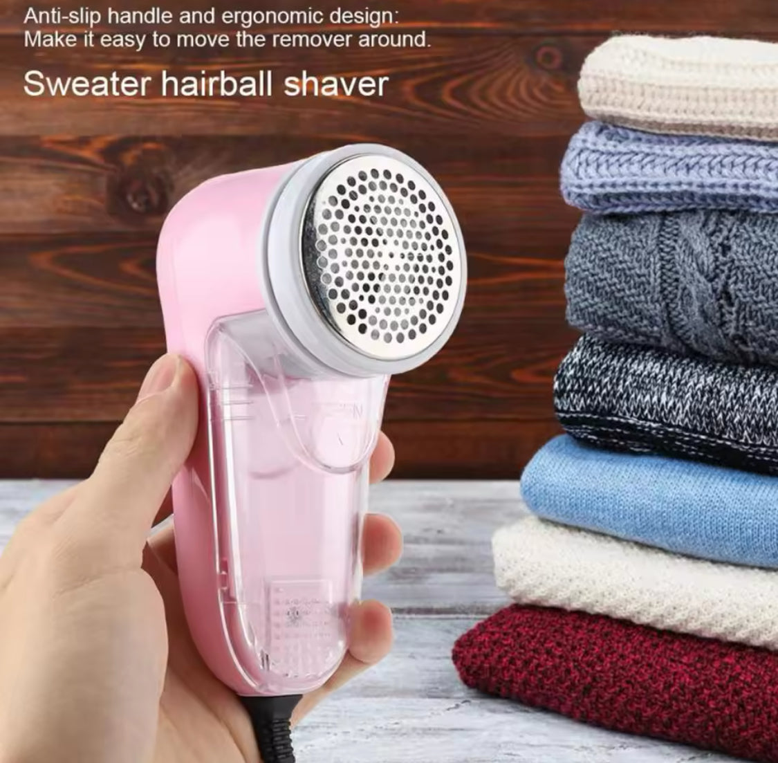 USB Operated Clothes Lint Remover, Portable Electric Clothes Fabric Shaver, Fuzz Removal Machine